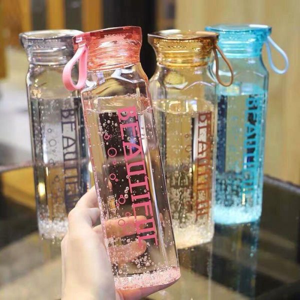 Drinkware | Casual Vacation Letter Glass Water Bottles 1 Piece One Size Drinkware Drinkware