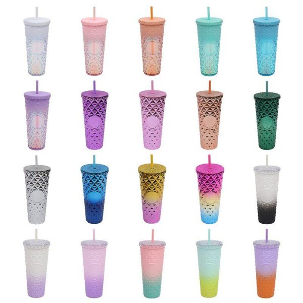 Drinkware | Casual Vacation Solid Color As Water Bottles 1 Piece 710ml Drinkware 710ml