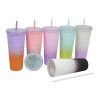 Drinkware | Casual Vacation Solid Color As Water Bottles 1 Piece 710ml Drinkware 710ml