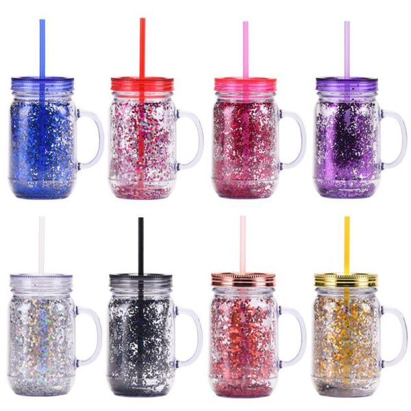 Drinkware | Casual Vacation Solid Color Plastic Water Bottles 1 Piece 501-600Ml Drinkware 501-600Ml