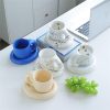 Drinkware | Chinoiserie Casual Vacation Solid Color Porcelain Water Bottles 1 Set 270ml Drinkware 270ml