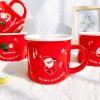 Drinkware | Christmas Christmas Cartoon Ceramics Mug 1 Piece 401-500ml Drinkware 401-500ml