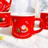 Drinkware | Christmas Christmas Cartoon Ceramics Mug 1 Piece 401-500ml Drinkware 401-500ml