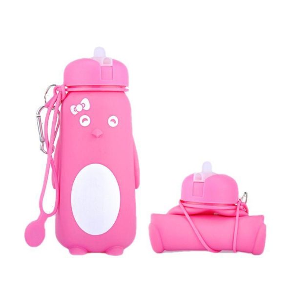 Drinkware | Cute Animal Silica Gel Water Bottles 1 Piece 500 Ml-1000Ml Drinkware 500 Ml-1000Ml