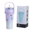 Drinkware | Cute Cartoon Solid Color 201 Stainless Steel 304 Stainless Steel Water Bottles 1 Piece 1200ML Drinkware 1200ML