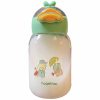 Drinkware | Cute Duck Portable Straw Small Plastic Cup 300ml Drinkware 300mL