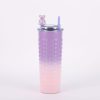 Drinkware | Cute Multicolor Stainless Steel Water Bottles 1 Piece 750ml Drinkware 750ml