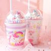 Drinkware | Cute  Plastic Water Bottles 1 Piece 380ml Drinkware 380ml