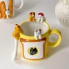 Drinkware | Cute Vacation Animal Ceramic Spoon 1 Piece Drinkware Drinkware