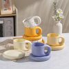 Drinkware | Elegant Solid Color Ceramics Mug 1 Piece 400Ml Drinkware 400Ml