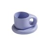 Drinkware | Elegant Solid Color Ceramics Mug 1 Piece 400Ml Drinkware 400Ml