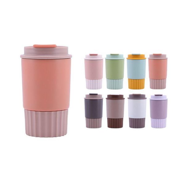 Drinkware | Elegant Solid Color Stainless Steel Silica Gel Thermos Cup 350ml Drinkware 350ML