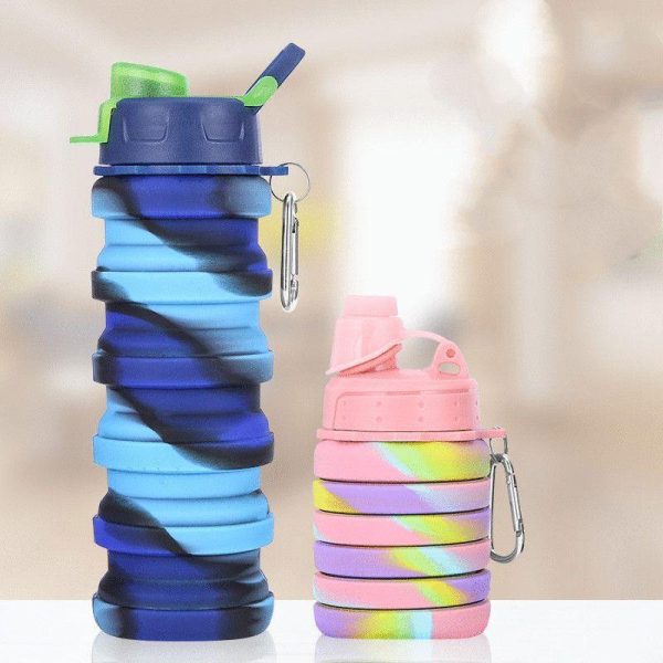 Drinkware | Fashion Camouflage Silica Gel Water Bottles 500ml Drinkware 500ml