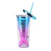 Drinkware | Fashion Sequins Mermaid Tail Plastic Water Bottles 1 Piece 301-400Ml Drinkware 301-400Ml