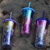 Drinkware | Fashion Sequins Mermaid Tail Plastic Water Bottles 1 Piece 301-400Ml Drinkware 301-400Ml