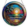 Wall Art | Beach Sun Arylic Pendant Artificial Decorations Sunshine Beach Home Decor Sunshine Beach