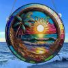 Wall Art | Beach Sun Arylic Pendant Artificial Decorations Sunshine Beach Home Decor Sunshine Beach