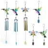 Wall Art | Bird Glass Iron Wind Chime Wall Art Bubble Bag Nude Home Decor Bubble Bag Nude