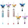 Wall Art | Cartoon Style Butterfly Metal Wind Chime Wall Art Bubble Bag Nude Home Decor Bubble Bag Nude