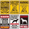 Wall Art | Casual Letter Iron Warning Sign Wall Art 10028(01)-20*30*0.025cm Home Decor 10028(01)-20*30*0.025cm