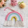 Wall Art | Casual Rainbow Yarn Pendant 6 Little Rainbow No. 1 Home Decor 6 Little Rainbow No. 1