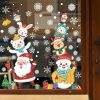 Wall Art | Casual Snowman Pvc Wall Sticker Wall Art 29*60cm*2PCS/SDJD011UV Home Decor 29*60cm*2PCS/SDJD011UV