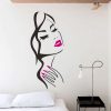 Wall Art | Casual Vacation Color Block Pvc Wallpapers Wall Art 24*57cm Home Decor 24*57cm