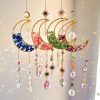 Wall Art | Classical Retro Star Moon Metal Pendant Artificial Decorations 41-43cm Home Decor 41-43cm