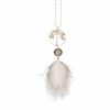 Wall Art | Creative Pachira Macrocarpa Lucky Tree Palace Bell Feather Dreamcatcher Automobile Hanging Ornament Home Decor Wall Art