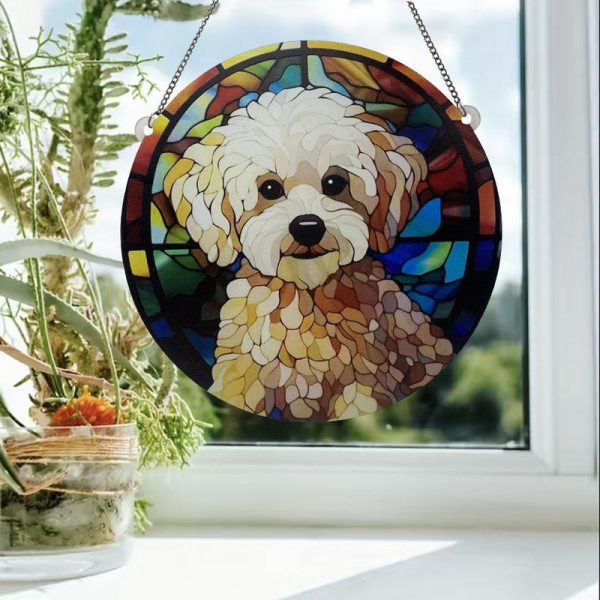 Wall Art | Cute Artistic Dog Arylic Indoor Home Pet Dog Home Decor Pet Dog