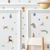 Wall Art | Cute Cartoon Bear Elephant Pvc Wall Sticker Wall Art 20*29CM*4PCS/FX-F546 Home Decor 20*29CM*4PCS/FX-F546