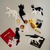 Wall Art | Cute Cat Synthetic Resin Refrigerator Magnet Artificial Decorations Home Decor Wall Art