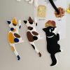 Wall Art | Cute Cat Synthetic Resin Refrigerator Magnet Artificial Decorations Home Decor Wall Art