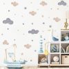 Wall Art | Cute Clouds Star Pvc Wall Sticker Wall Art 24*70cm Home Decor 24*70cm