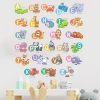 Wall Art | Cute Letter Pvc Wall Sticker Wall Art 29*40cm*4 Home Decor 29*40cm*4