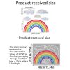 Wall Art | Cute Rainbow Pvc Wall Sticker Wall Art XC1500-YY（30*40cm） Home Decor Wall Art