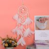 Wall Art | Dreamcatcher Feather Metal Wind Chime Sansheng Sanshi Pink Home Decor Sansheng Sanshi Pink