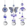 Wall Art | Elegant Devil’S Eye Artificial Crystal Pendant round Eyes Home Decor round Eyes