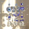 Wall Art | Elegant Devil’S Eye Artificial Crystal Pendant round Eyes Home Decor round Eyes