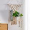 Wall Art | Elegant Solid Color Wood Cotton Pendant 40*60cm Home Decor 40*60cm