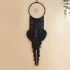 Wall Art | Ethnic Style Dreamcatcher Wood Cotton Rope Iron Tapestry Wall Art Gray-20*58*78 Home Decor Gray-20*58*78