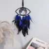 Wall Art | Ethnic Style Eye Feather Iron Pendant Wall Art MS9214 Home Decor MS9214