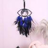 Wall Art | Ethnic Style Eye Feather Iron Pendant Wall Art MS9214 Home Decor MS9214