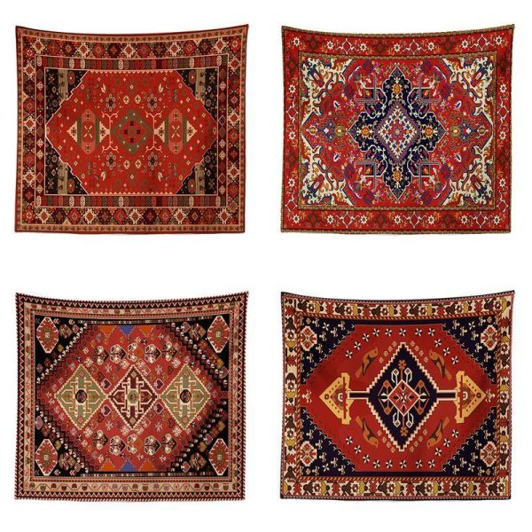 Wall Art | Ethnic Style Geometric Argyle Polyester Tapestry 95 X73cm (Brushed Cloth) Home Decor 95 X73cm (Brushed Cloth)