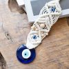 Wall Art | Ethnic Style Simple Style Devil’S Eye Cotton Thread Glass Pendant Wall Art Home Decor Wall Art