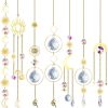 Wall Art | Fashion Moon Crystal Suncatcher Artificial Decorations Style 5 Home Decor Style 5