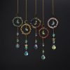 Wall Art | Fashion Star Moon Artificial Crystal Copper Pendant 1 Piece Home Decor Wall Art