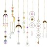 Wall Art | Fashion Sun Artificial Crystal Suncatcher Artificial Decorations No. 3 Length 30cm18g Home Decor No. 3 Length 30cm18g