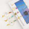 Wall Art | Fashion Sun Moon Elf Artificial Crystal Agate Metal Lighting Pendant Home Decor Wall Art