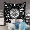 Wall Art | Home Cross-Border Bohemian Tapestry Room Decoration Wall Cloth Mandala Decoration Cloth Tapestry 73x95cm (Cross-Border Sanding) Home Decor 73x95cm (Cross-Border Sanding)